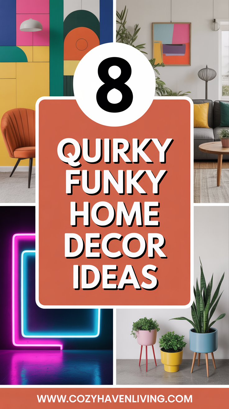8 Quirky Funky Home Decor Ideas