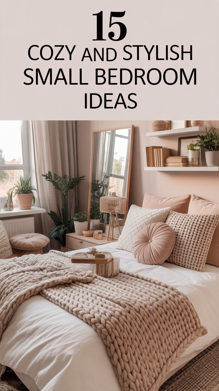 15 Cozy and Stylish Small Bedroom Ideas