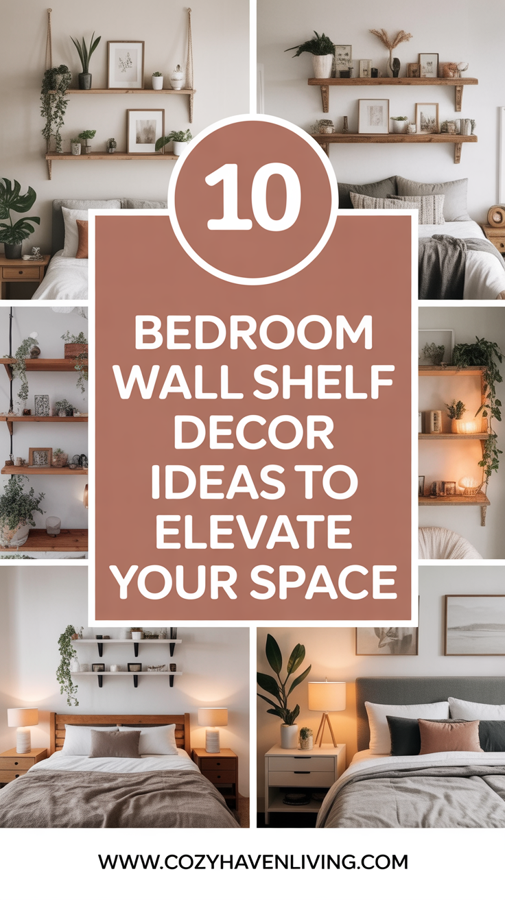 10 Bedroom Wall Shelf Decor Ideas to Elevate Your Space