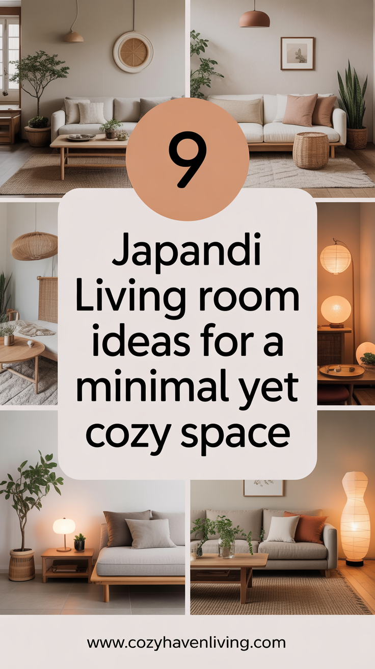 9 Japandi Living Room Decor Ideas for a Minimal yet Cozy Space
