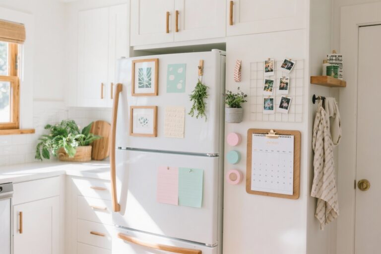 10 Fridge Decor Ideas That Instantly Elevate Your Kitchen Vibe